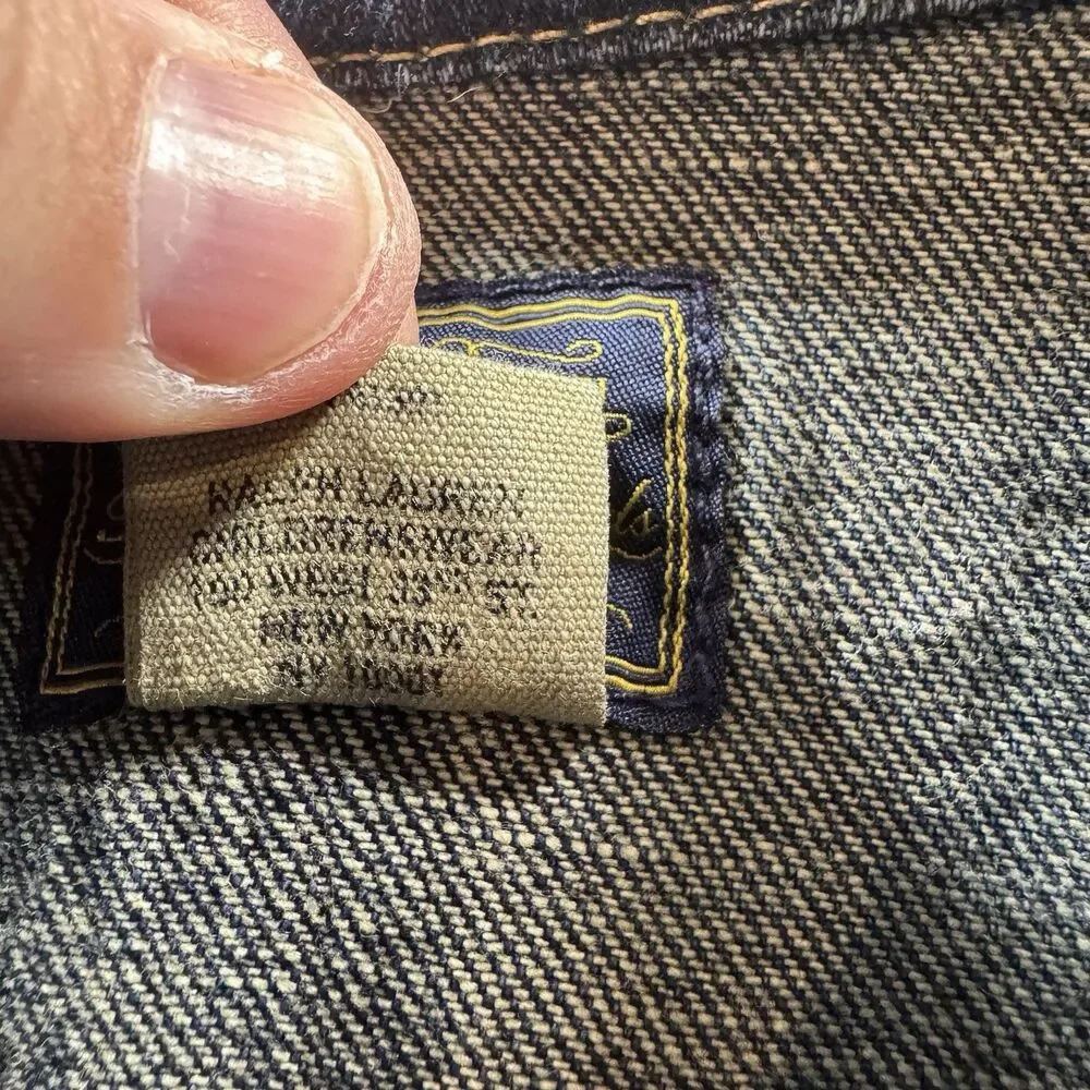 Polo Ralph Lauren Denim Jacket Girls 10 Blue Trucker Youth Cropped‎ Pockets Kids